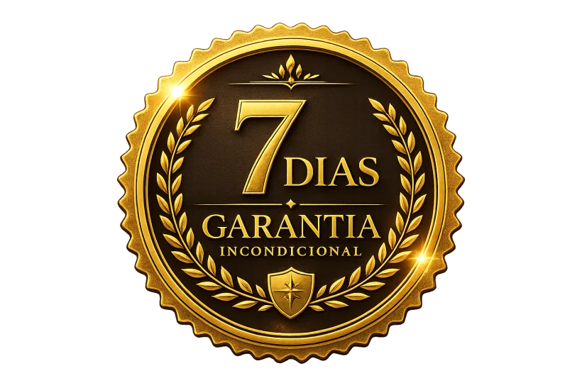 7 dias de garantia incondicional